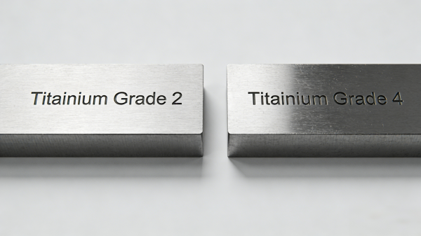 Grade 2 vs Grade 4 Titanium Comparison Comparison of Grade 2 and Grade 4 titanium materials for medical and industrial applications