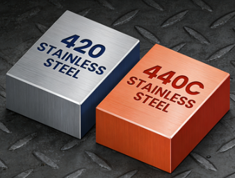 420 vs 440C Hardness Comparison Hardness comparison between 420 stainless steel and 440C stainless steel