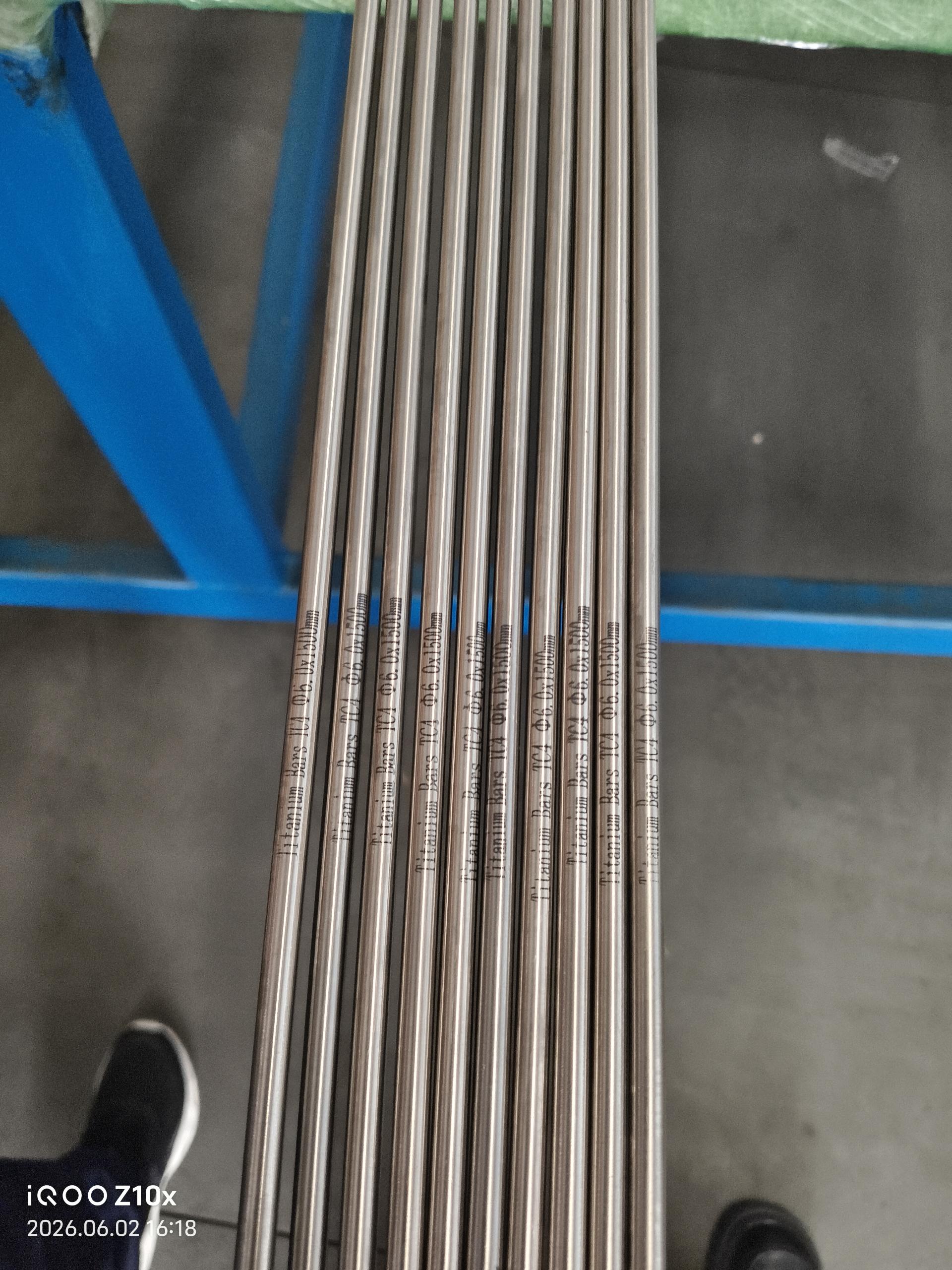 grade, size and heat marking are the starting point of implant material traceability. TC4 / Ti-6Al-4V titanium alloy bars