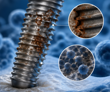 Selecting Materials to Prevent Implant Corrosion Medical implant material selection for improved corrosion resistance and longevity